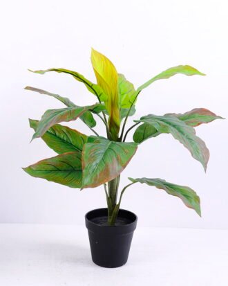 Artificial Tree 46*49*50CM Leaves in plastic pot/lvs12 GS-46920005