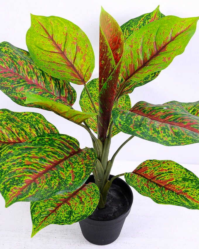 Artificial Tree 42*31*51CM Leaves in plastic pot/lvs12 GS-46920006