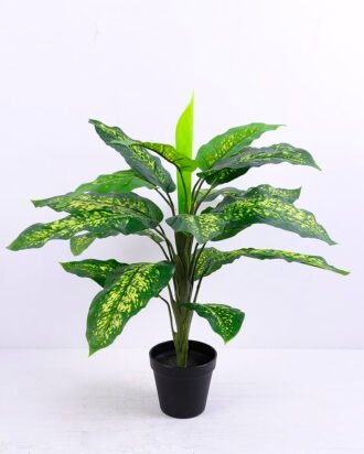 Artificial Tree 60*62*61CM Leaves in plastic pot/lvs18 GS-46920003