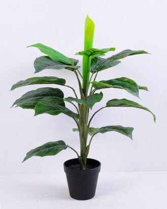 Artificial Tree 49*42*60CM Leaves in plastic pot/lvs18 GS-46920004