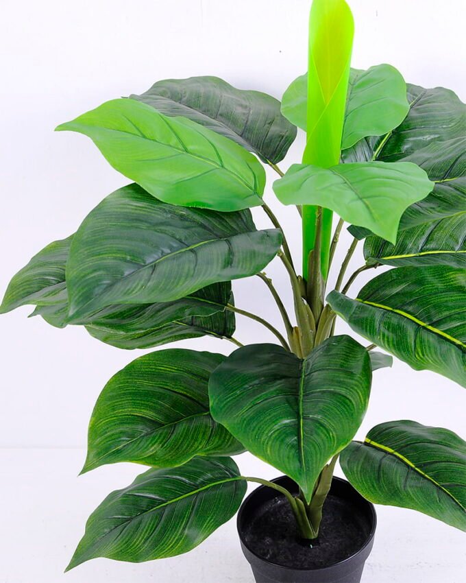 Artificial Tree 49*42*60CM Leaves in plastic pot/lvs18 GS-46920004