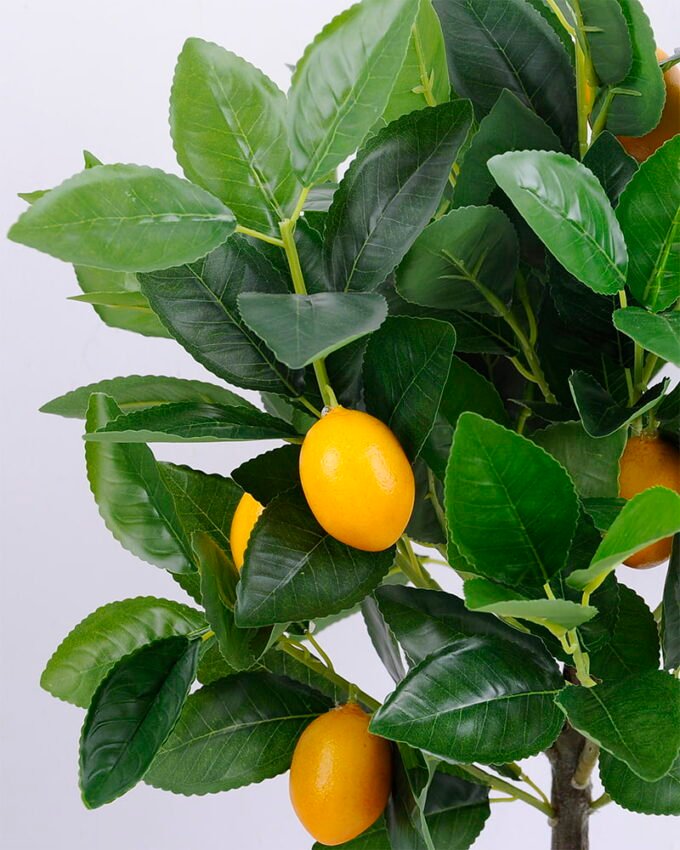 Artificial Tree 40*37*63cm Lemon tree in  plastic pot GS-30420016