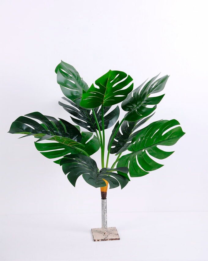 Artificial Tree 53*54*64CM Monstera leaves bush*9 GS-53220002