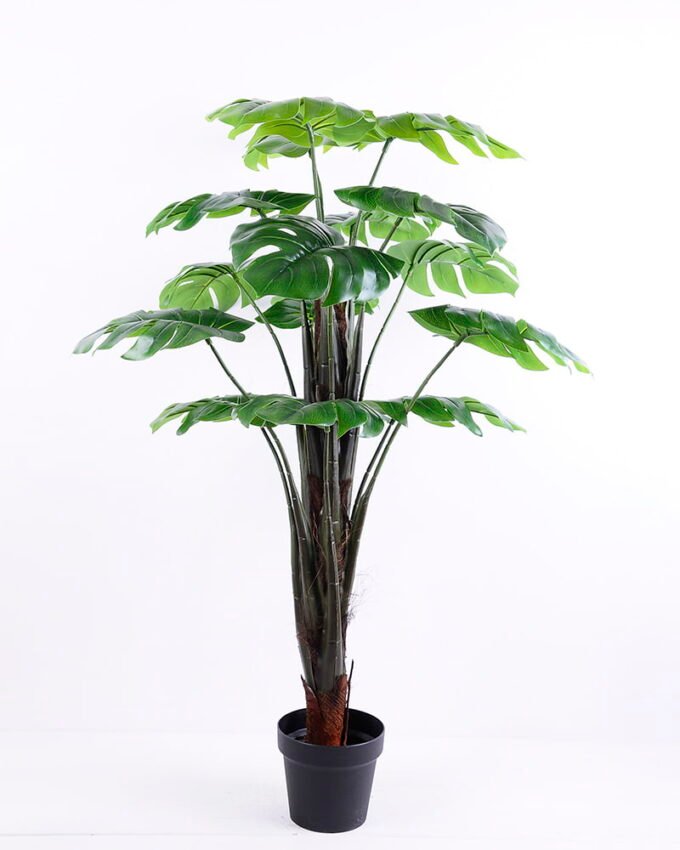 Artificial Tree 70*76*110CM Monstera tree in the plastic pot/lvs15 GS-30420019