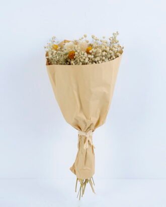 Dried Flowers 22*19*49cm Dried natural items bouquet with paper wrapped(90g/bouquet, H:50CM) GS-56620038