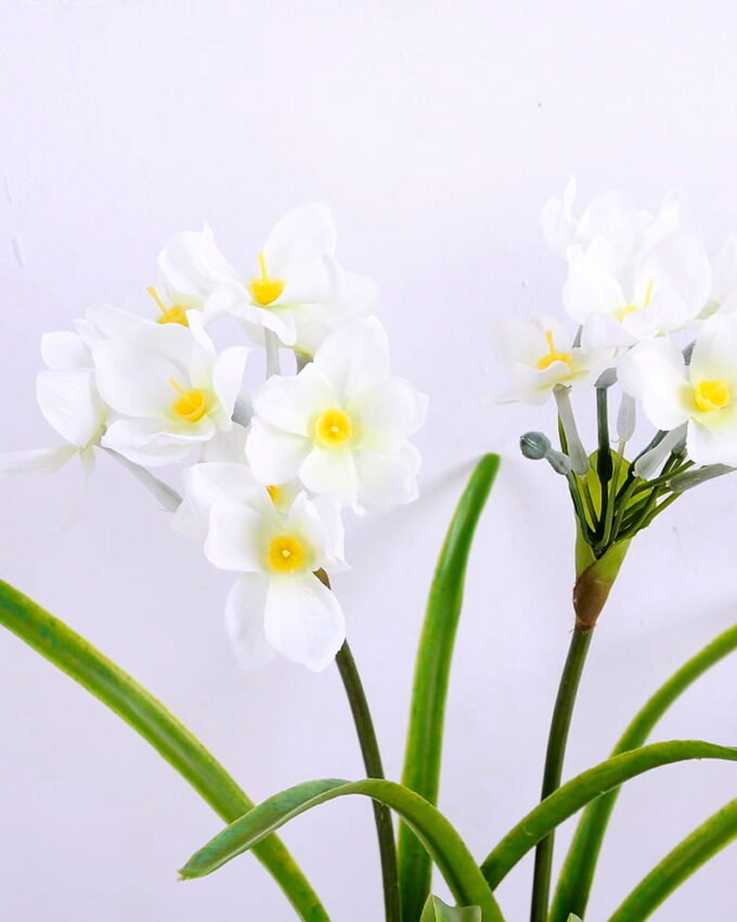 Artificial Flower 32X24X43 Artificial Flower 32X24X43.5cm Daffodil*3 in plastic pot GS-22220032
