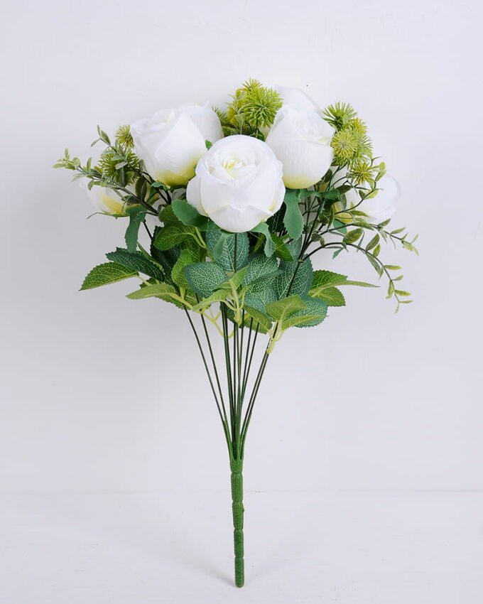 Artificial Flower 26*48CM Burning rose bush*12 GS-05520058-W1