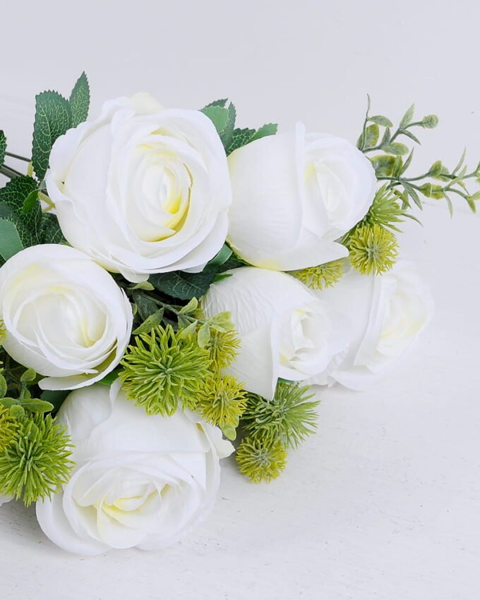 Artificial Flower 26*48CM Burning rose bush*12 GS-05520058-W1