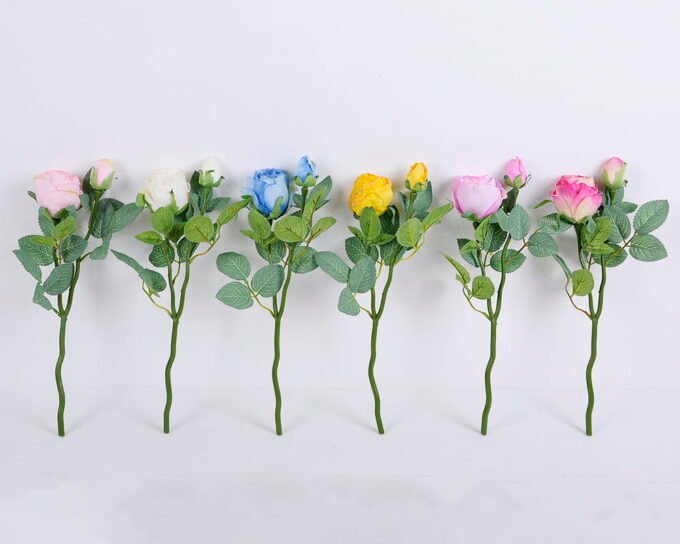 Artificial Flower 16*36CM Burning rose spray*2 GS-05520061-R1