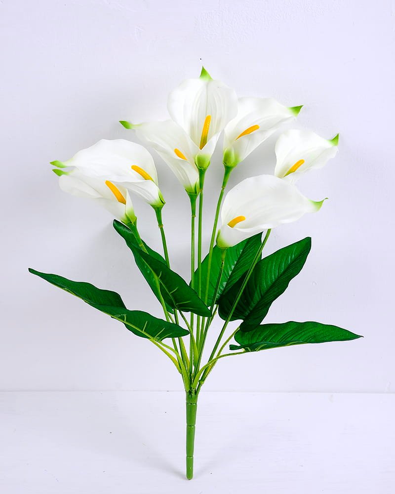 Artificial Flower 32*38*44CM Calla Lily Bush*7 GS-05520068