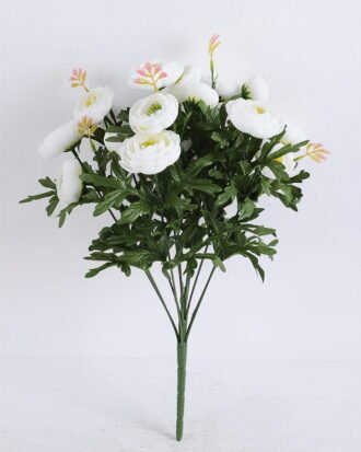 Artificial Flower 26*42CM Camellia Bush*12 GS-16820024-W1