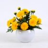 Artificial Flower 18*18*17cm Chrysanthemum in Ceramic pot GS-03320103
