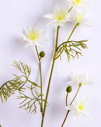 Artificial Flower 15*67cm Clematis florida spray*3 GVC-20-2695 Single Flowers YeahFlower is one of Chinese leading OEM manufacturers and exporters , supplying the silk flowers, wholesale artificial trees Artificial Flower 15*67cm Clematis florida spray*3 GVC-20-2695