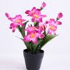 Artificial Flower 25*25*28cm Cymbidium in Plstic pot GS-03320070
