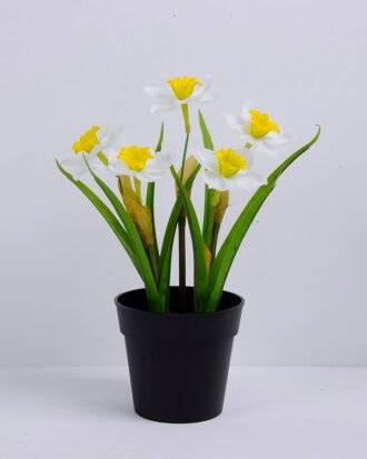 Artificial Flower 19*15*25.5cm Daffodil in plastic pot GS-03320093 Potted Flowers&Plants YeahFlower is one of Chinese leading OEM manufacturers and exporters , supplying the silk flowers, wholesale artificial trees Artificial Flower 19*15*25.5cm Daffodil in plastic pot GS-03320093