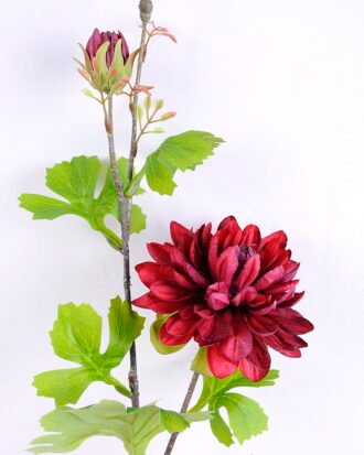 Artificial Flower 18*70CM Dahlia Spray*2 GS-58820020-R1 Single Flowers YeahFlower is one of Chinese leading OEM manufacturers and exporters , supplying the silk flowers, wholesale artificial trees Artificial Flower 18*70CM Dahlia Spray*2 GS-58820020-R1