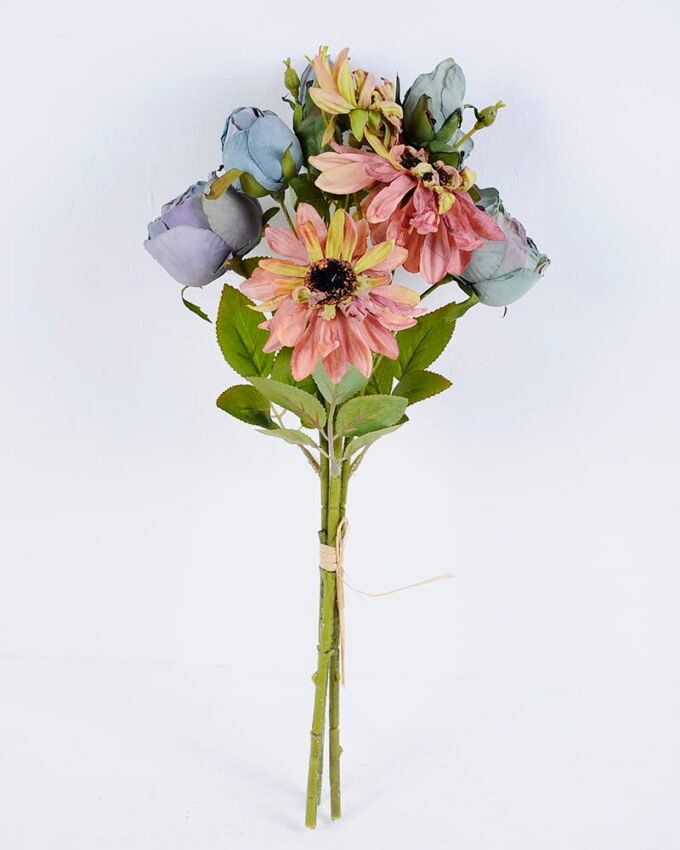 Artificial Flower Dahlia&rose bouquet*3 GS-58820027-B1