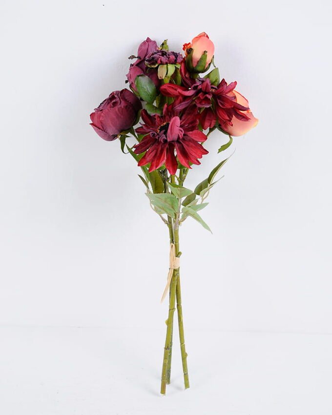 Artificial Flower Dahlia&rose bouquet*3 GS-58820027-R1