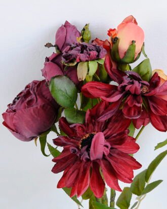 Artificial Flower Dahlia&rose bouquet*3 GS-58820027-R1