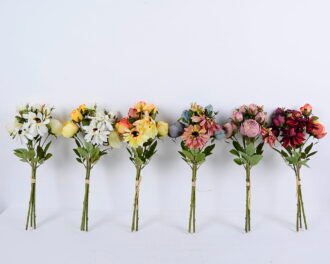Artificial Flower Dahlia&rose bouquet*3 GS-58820027-Y2