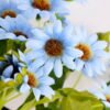 Artificial Flower 16*16*19CM Daisy in plastic pot GS-05520076-B1