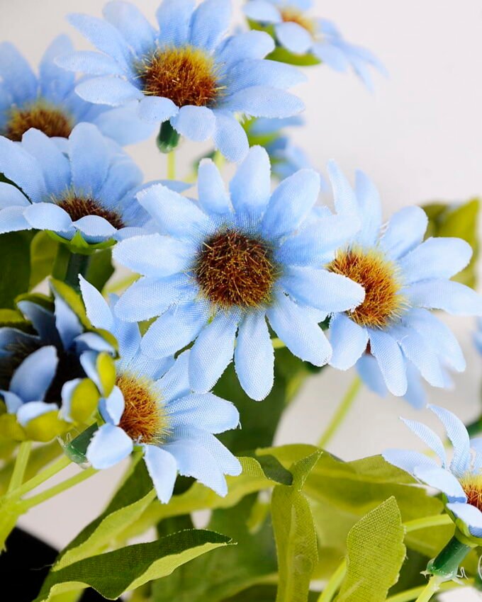 Artificial Flower 16*16*19CM Daisy in plastic pot GS-05520076-B1