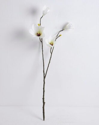 Artificial Flower 33*87CM Mangnolia Spray*2 GVC-20-2720 Single Flowers YeahFlower is one of Chinese leading OEM manufacturers and exporters , supplying the silk flowers, wholesale artificial trees Artificial Flower 33*87CM Mangnolia Spray*2 GVC-20-2720