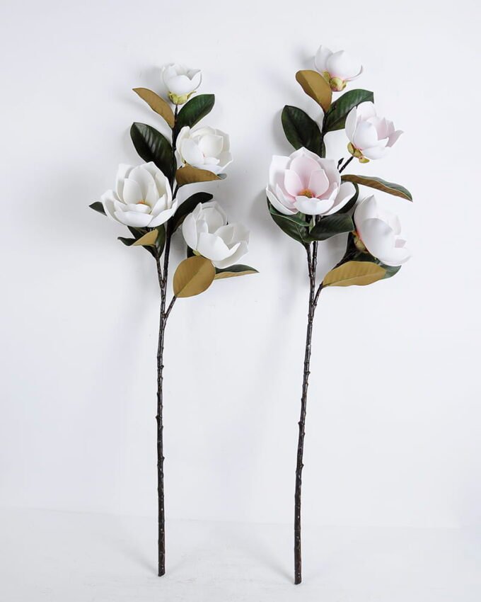 Artificial Flower Mangnolia Spray GS-06020002_1 Artificial Flower 29*119CM Mangnolia Spray GS-06020002