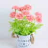 Artificial Flower 20*20*29CM Mum ball in tin pot GS-05520075-P2
