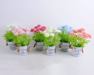 Artificial Flower 20*20*29CM Mum ball in tin pot GS-05520075-W1 Potted Flowers&Plants YeahFlower is one of Chinese leading OEM manufacturers and exporters , supplying the silk flowers, wholesale artificial trees Artificial Flower 20*20*29CM Mum ball in tin pot GS-05520075-W1