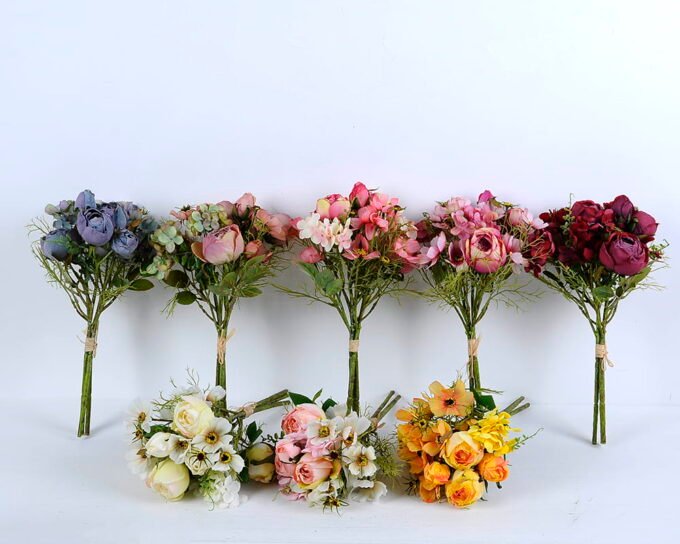 Artificial Flower Mum&rose bouquet*3 GS-58820026-K1