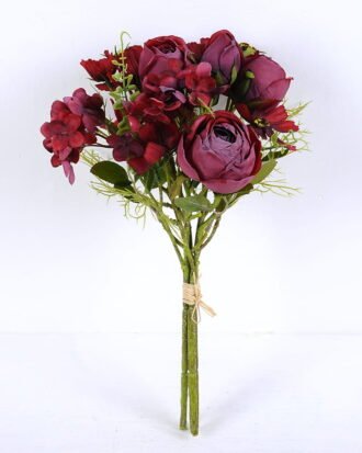 Artificial Flower Mum&rose bouquet*3 GS-58820026-R1
