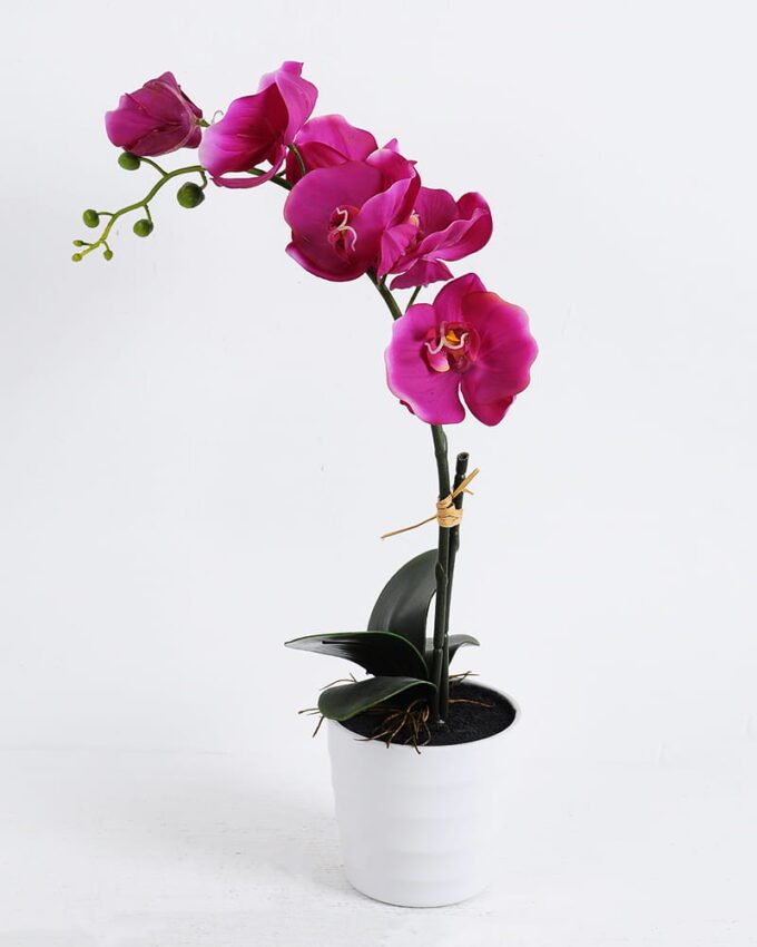 Artificial Flower ORCHID IN PLASTIC POT GS-1540138A-Z1