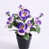 Artificial Flower 20*20*25cm Pansy in Plastic pot GS-03320066