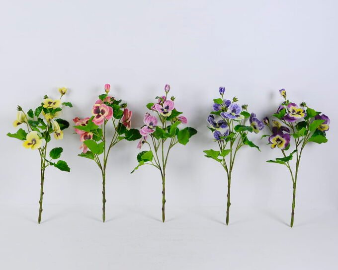 Artificial Flower 22*46CM Pansy spray GS-39120009-P1