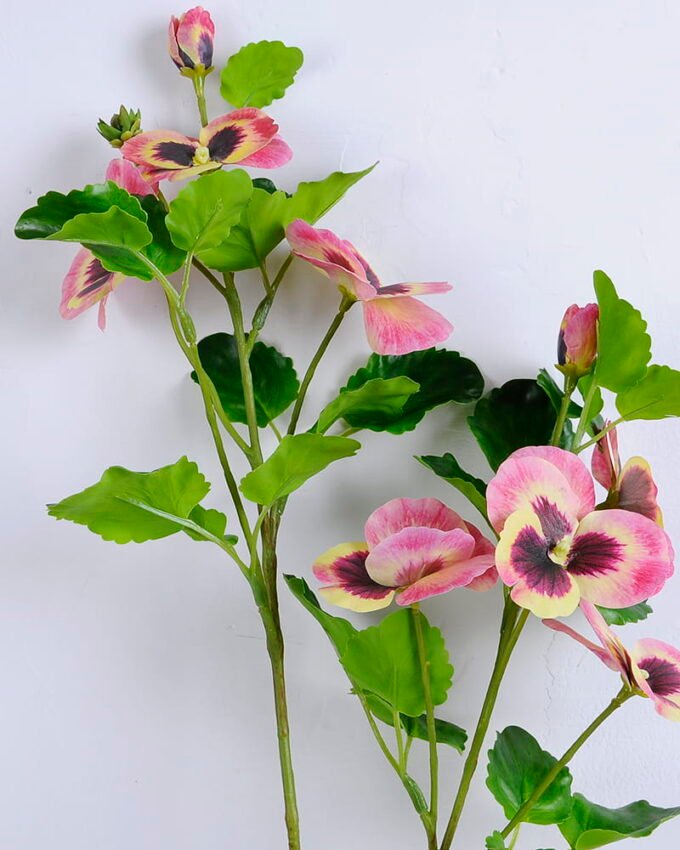 Artificial Flower 23*87CM Pansy spray GS-39120010 2 Artificial Flower 23*87CM Pansy spray GS-39120010