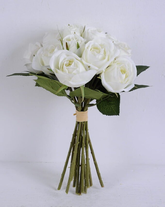 Artificial Flower ROSE BUSH*11 GS-1450076-W1