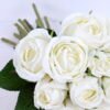 Artificial Flower ROSE BUSH*11 GS-1450076-W1