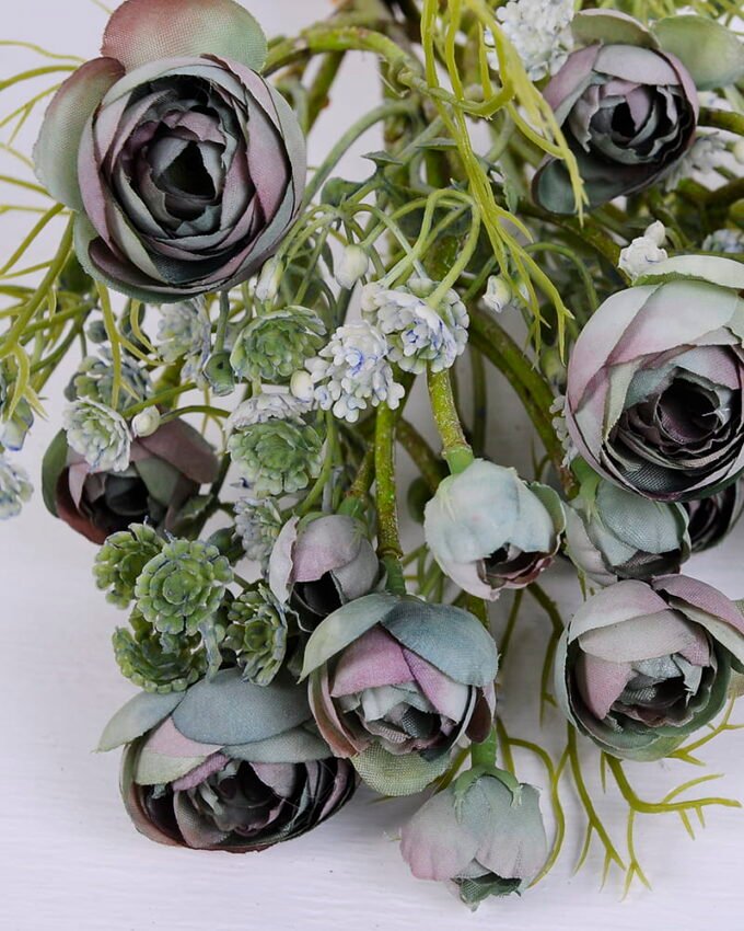 Artificial Flower 20*37CM Rose Bouquet*18 GS-58820007-G1 2 Artificial Flower 20*37CM Rose Bouquet*18 GS-58820007-G1