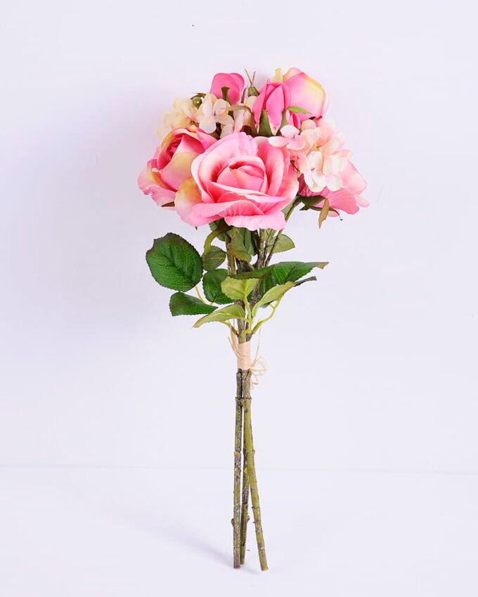 Artificial Flower 18*43CM Rose Spray*9 GS-58820019-P2