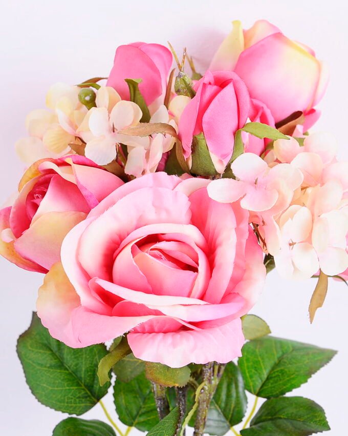 Artificial Flower 18*43CM Rose Spray*9 GS-58820019-P2