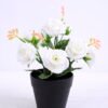Artificial Flower 20*20*22cm Rose in Plastic pot GS-03320067