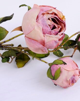 Artificial Flower 13*43CM Rose spray*3 GS-58820006-K1
