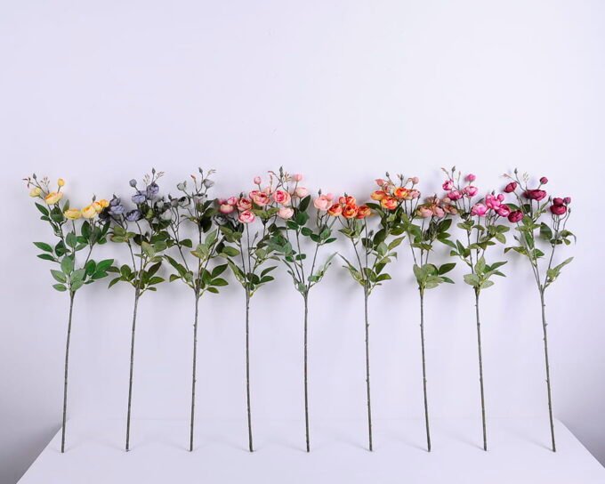 Artificial Flower 15*68CM Rose spray*9 GS-58820008-G1 3 Artificial Flower 15*68CM Rose spray*9 GS-58820008-G1