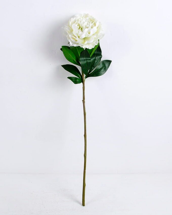 Artificial Flower Singel Peony GS-39120020-W1_1 Artificial Flower 20*64CM Singel Peony GS-39120020-W1