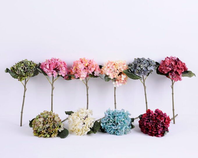 Artificial Flower 15*33CM Singel hydrange GS-58820004-R1 3 Artificial Flower 15*33CM Singel hydrange GS-58820004-R1