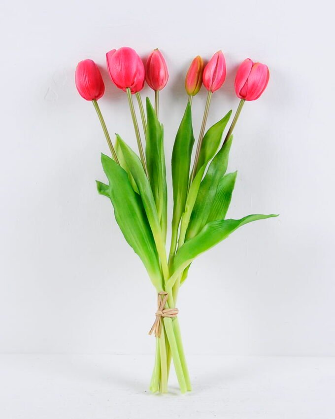 Artificial Flower 14*40CM Tulip bouquet*5 GS-41520003-P2
