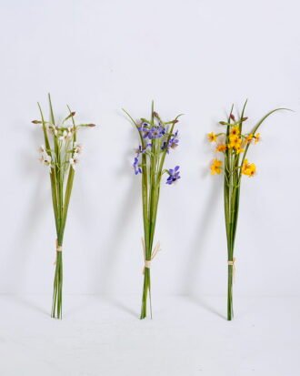Artificial Flower 12*42CM Wild flowers bouquet*3 GVC-20-2689 Bouquet YeahFlower is one of Chinese leading OEM manufacturers and exporters , supplying the silk flowers, wholesale artificial trees Artificial Flower 12*42CM Wild flowers bouquet*3 GVC-20-2689