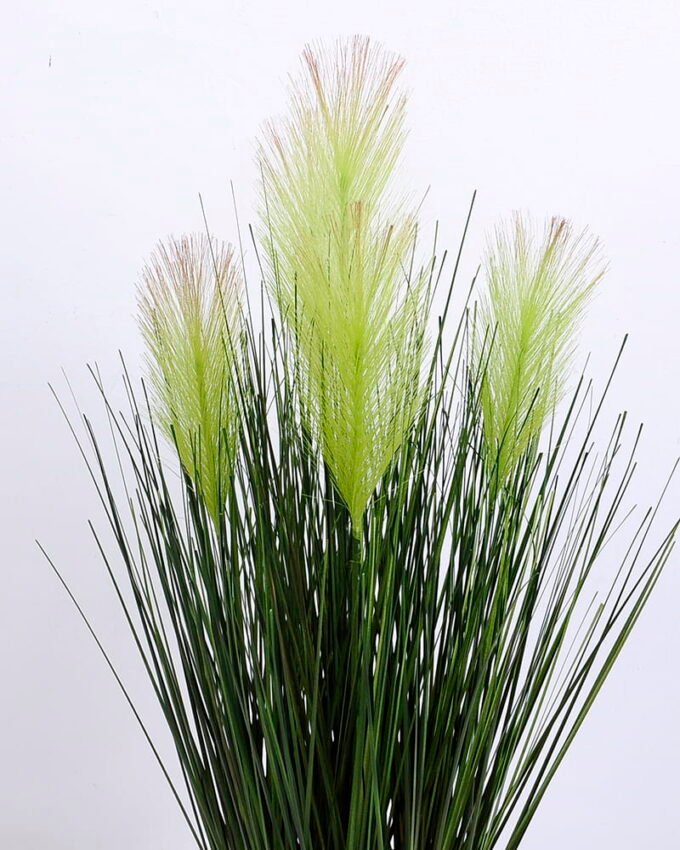 Artificial Grass 25*54CM Bristlegrass in plastic pot GS-29420014