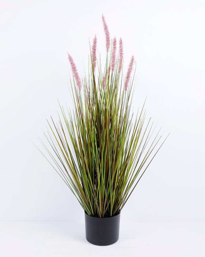 Artificial Grass 52*91CM Bristlegrass in plastic pot GS-29420015